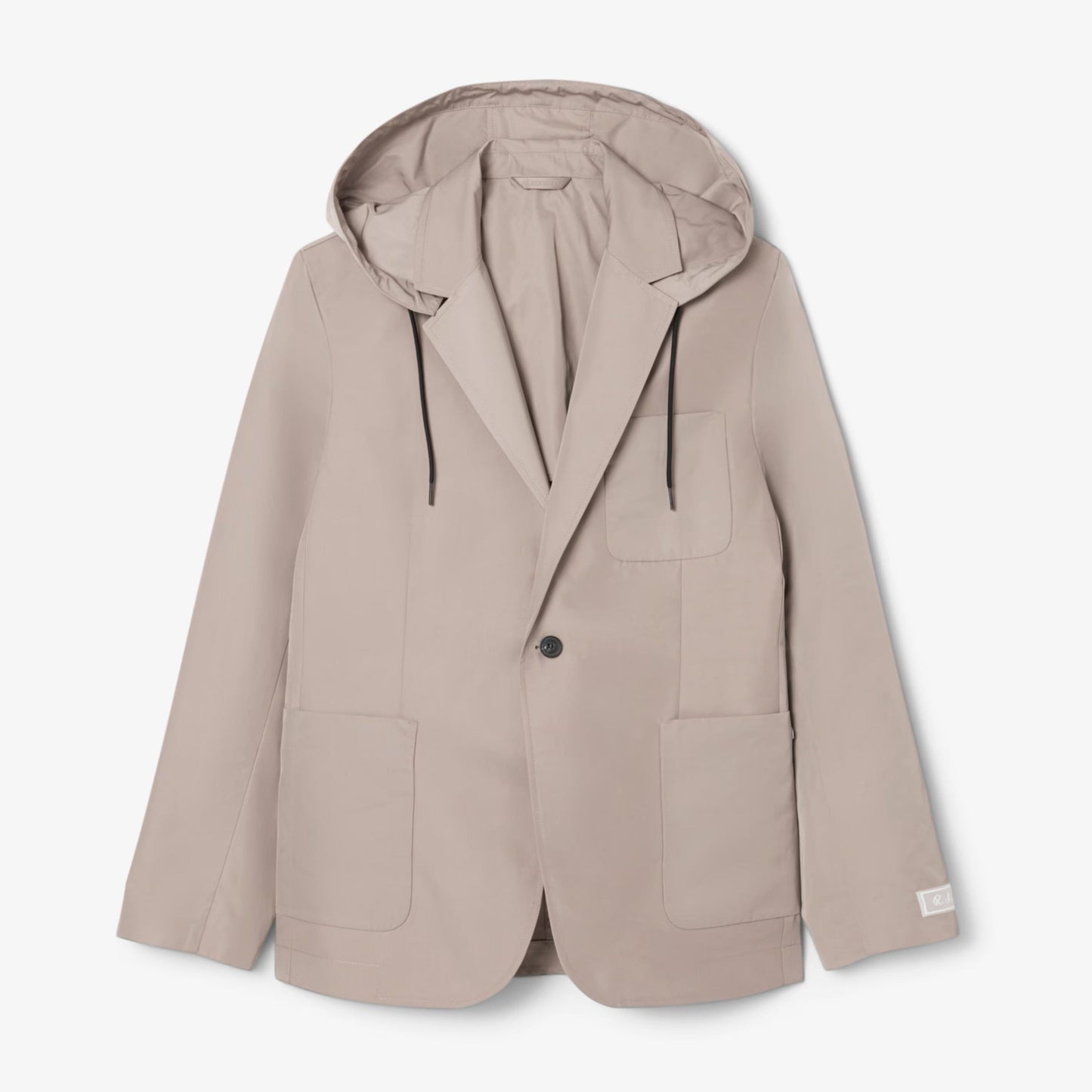 L.C Twill-Blazer mit Kapuze