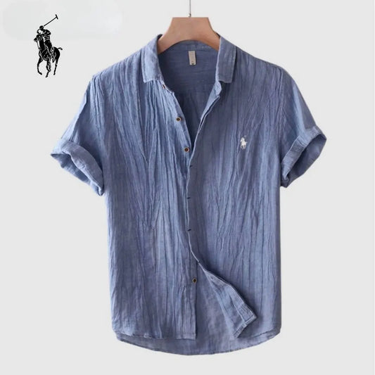 Chemise en lin facile Portofino™ pour homme