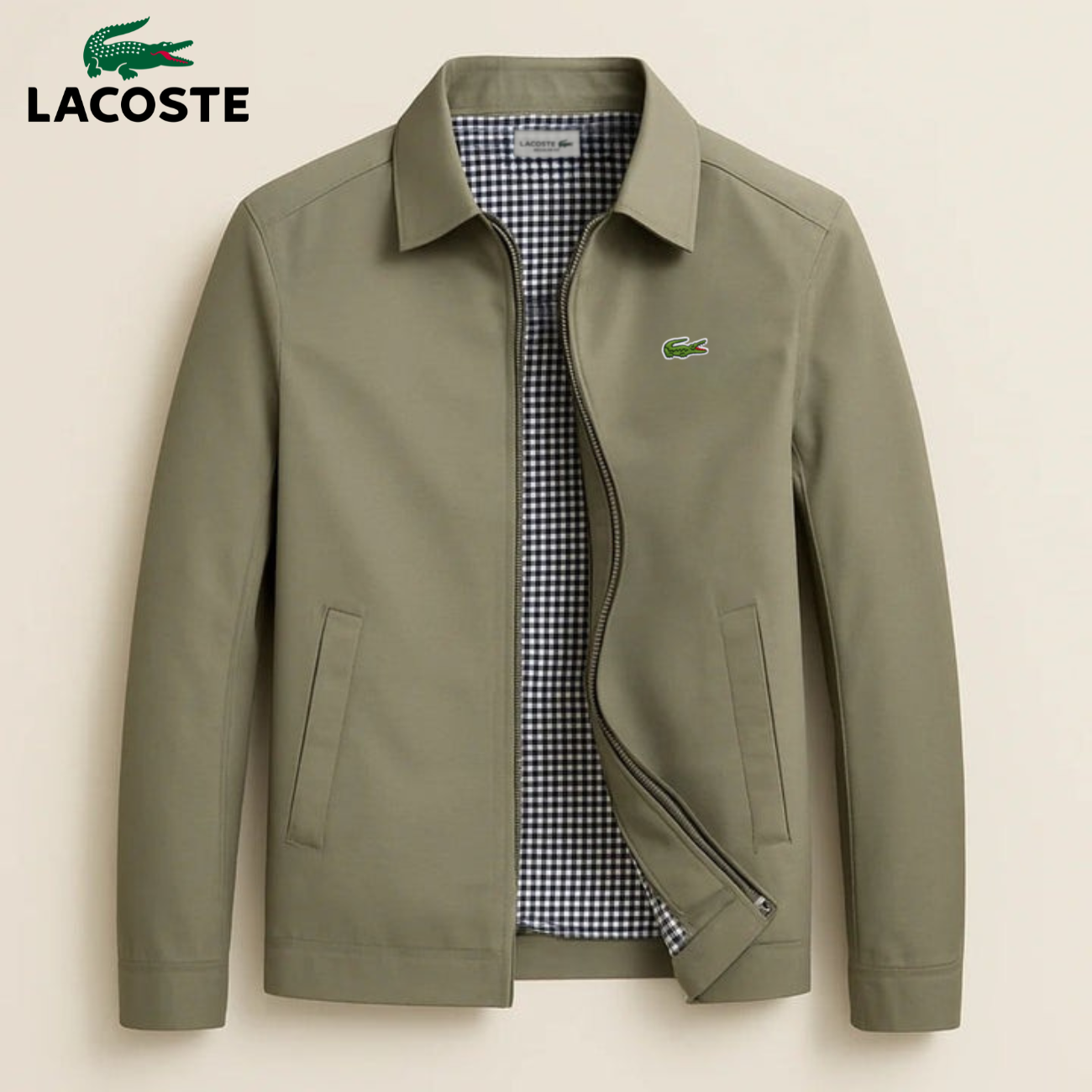 Herren-Elegante Jacke mit Reißverschluss – SONDERVERKAUF