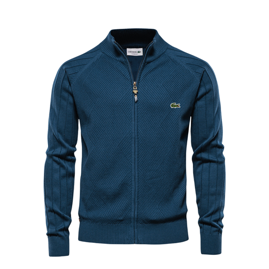 Pull zippé texturé L.C Homme