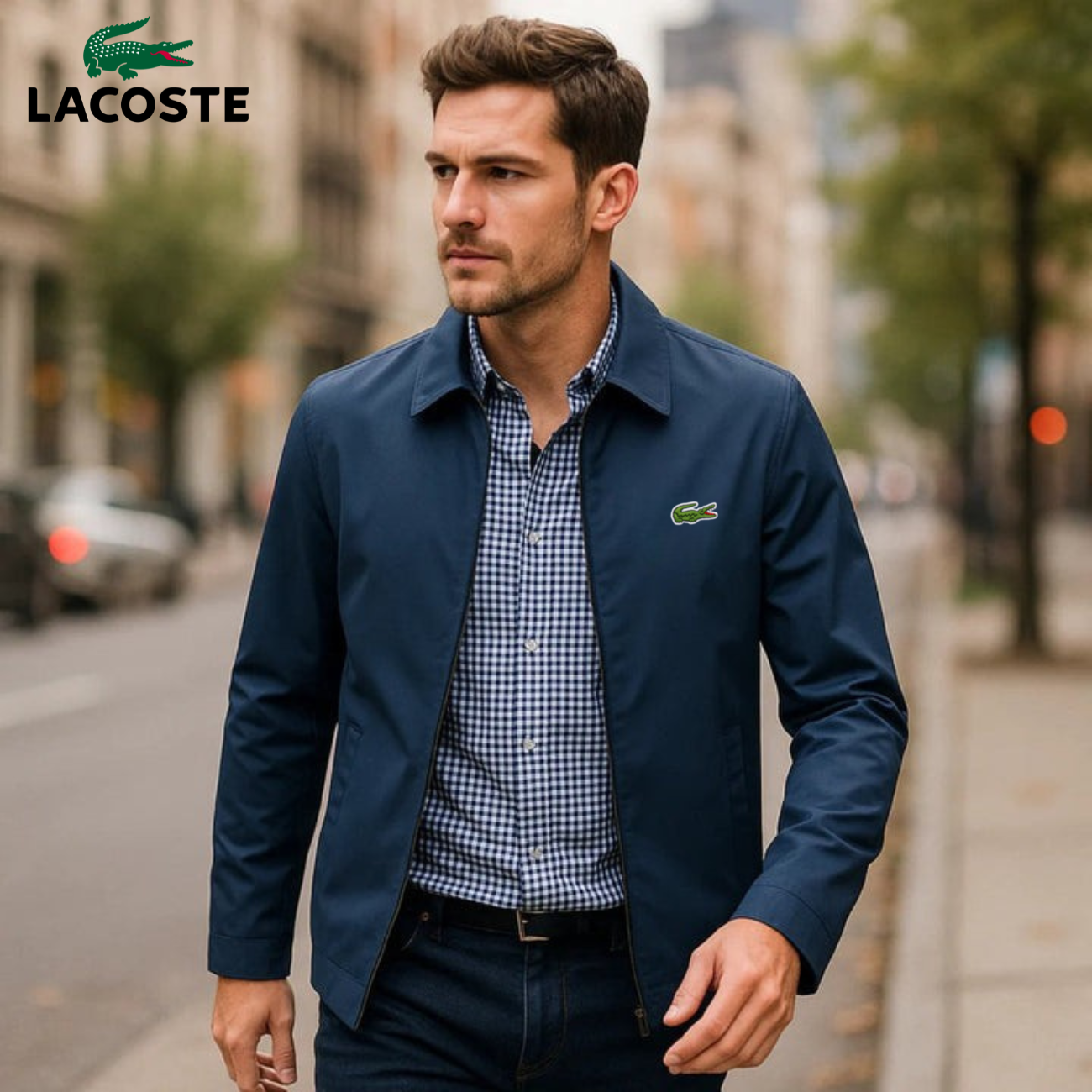 Herren-Elegante Jacke mit Reißverschluss – SONDERVERKAUF