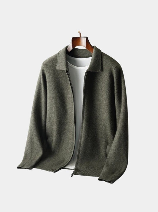 Veste Maille Cachemire Héritage - Cross & Crown