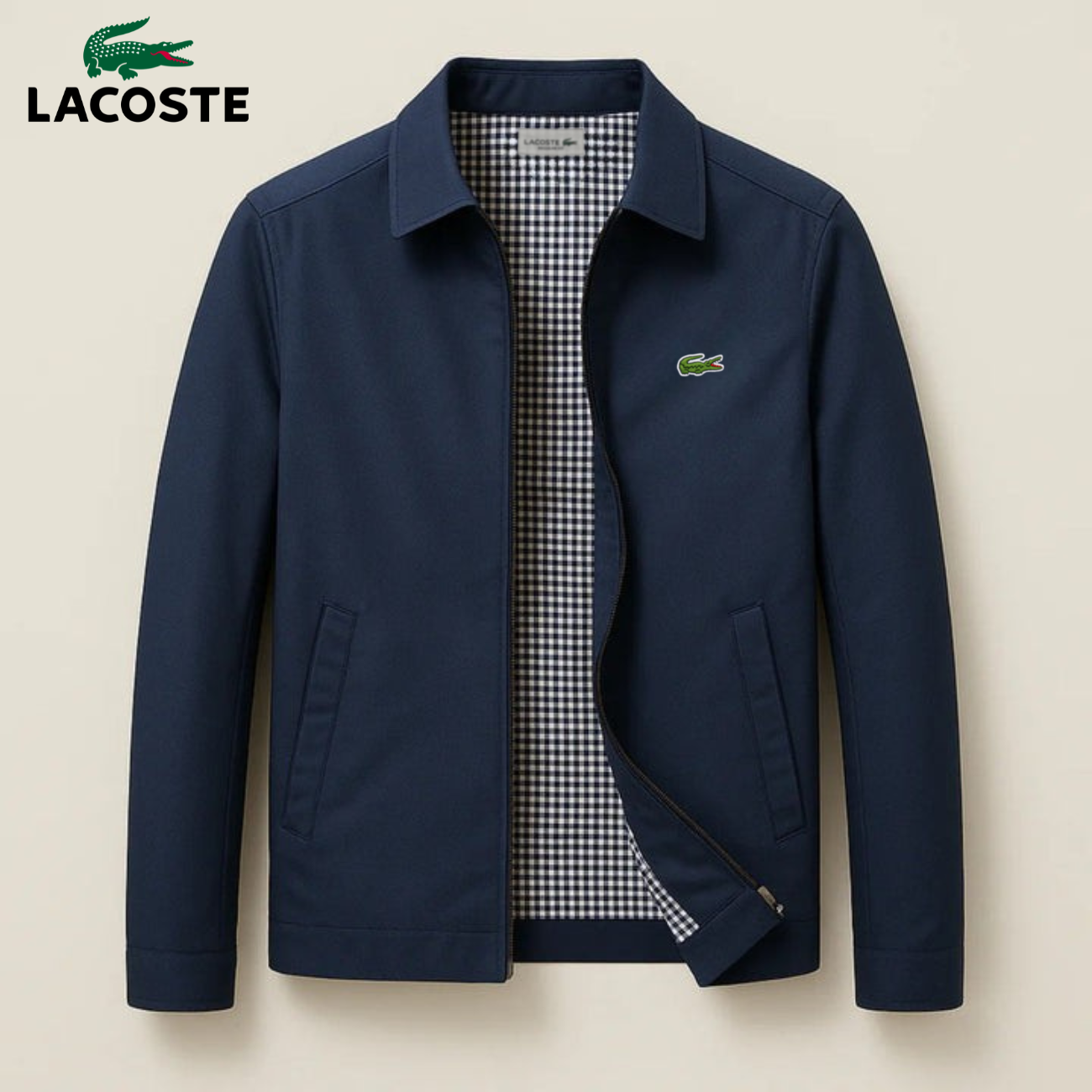 Herren-Elegante Jacke mit Reißverschluss – SONDERVERKAUF