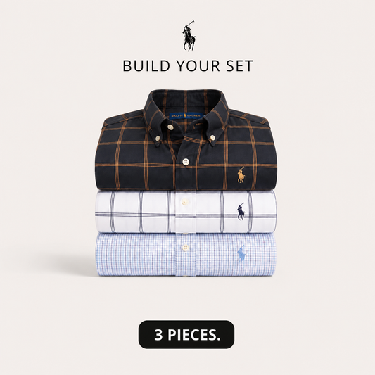 3-Piece Premium Shirt Set