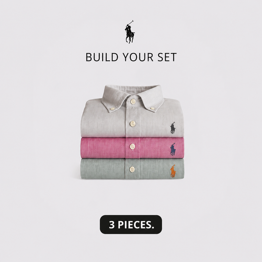 3-Piece Premium Dress Shirt Set