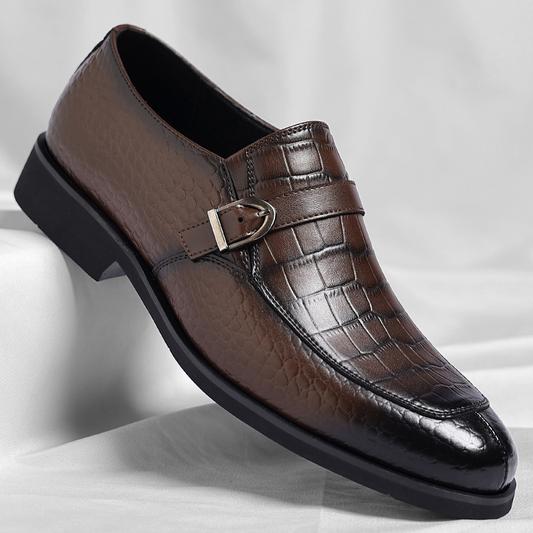 Mocassins en cuir véritable Moretto