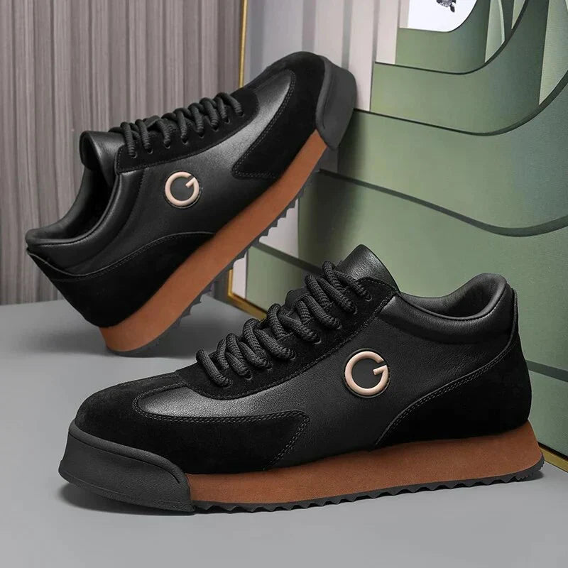 Giovanni Nero Lederschuhe