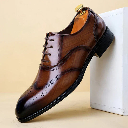 Chaussures habillées Richelieu en cuir Lucas
