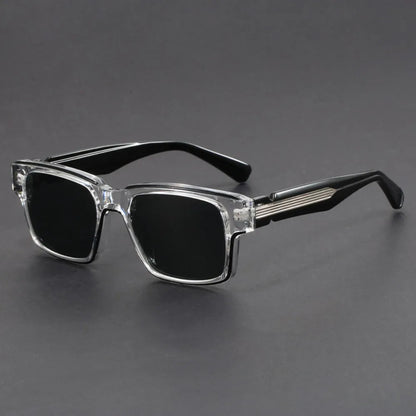 Monaco quadratische Azetat-Sonnenbrille