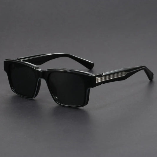 Lunettes de soleil carrées en acétate Monaco