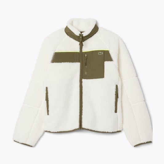 Blouson en molleton sherpa color-block L.C.