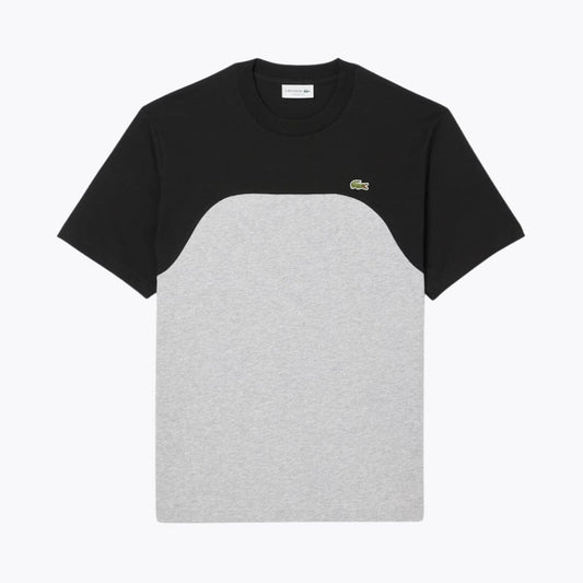 T-shirt color block en jersey de coton L.C.