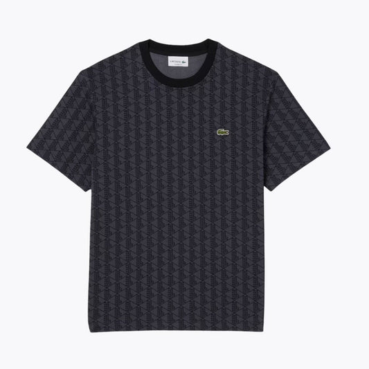 T-shirt en jersey à monogramme L.C.