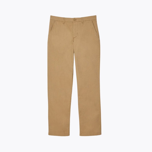 Pantalon en twill de coton à coupe droite L.C.