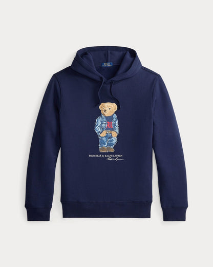 Herren Polo Bear Fleece-Kapuzenpullover