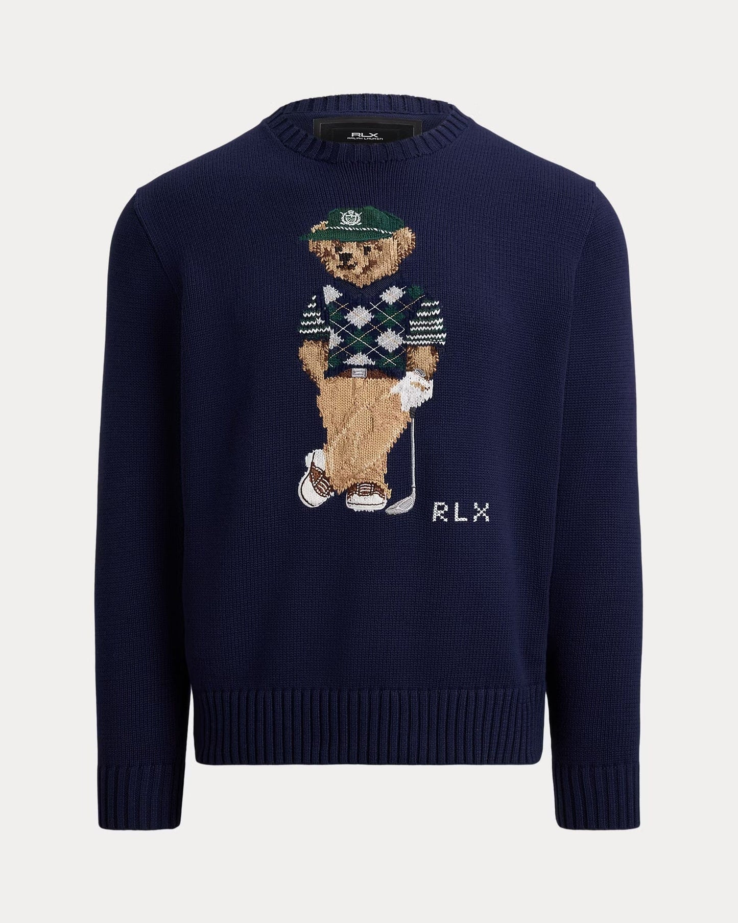 Pull en coton mélangé Polo Bear pour homme