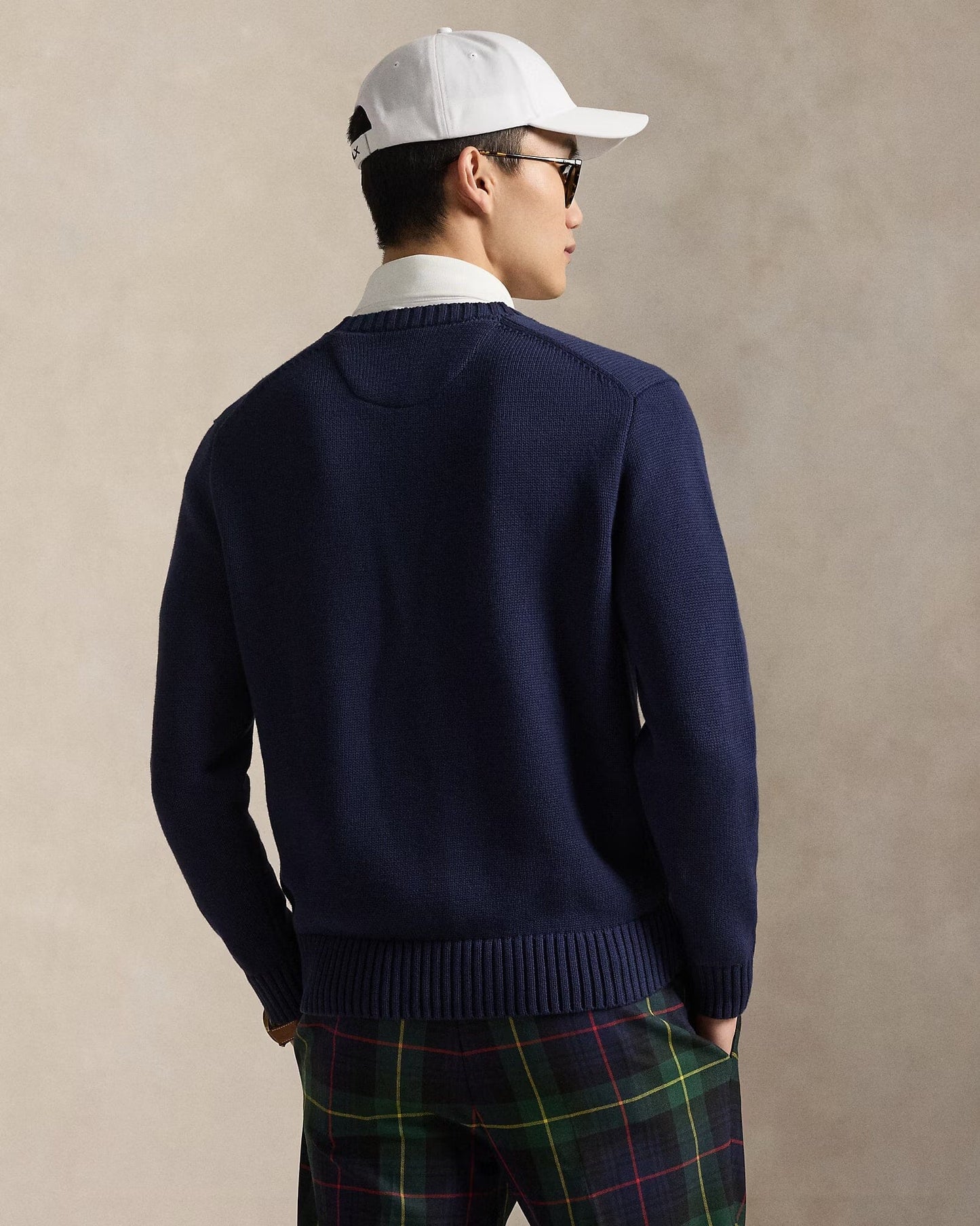 Pull en coton mélangé Polo Bear pour homme
