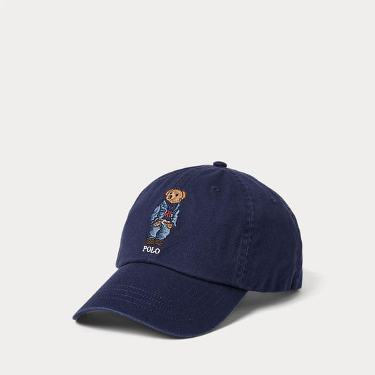 Casquette baseball en twill Polo Bear homme