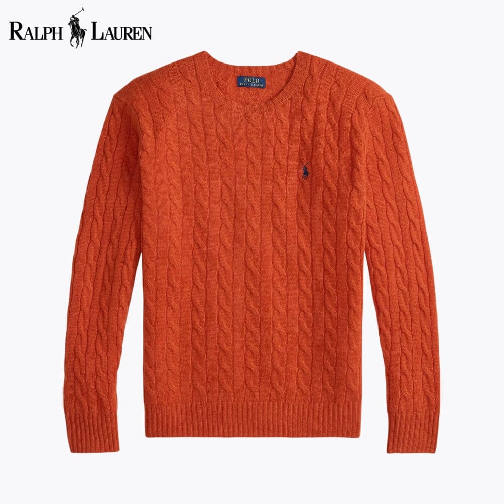 RL Zopfmusterpullover aus Wolle-Kaschmir