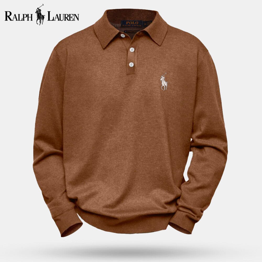 Herren Wollstrickpullover mit Zopfmuster