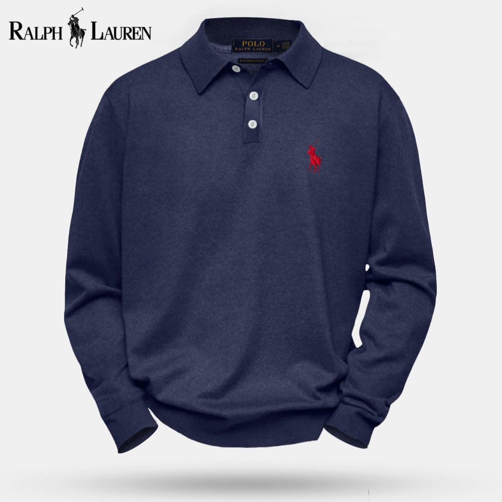 Herren Wollstrickpullover mit Zopfmuster
