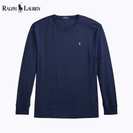 Herren T-Shirt mit Rundhalsausschnitt aus weicher Baumwolle, klassische Passform