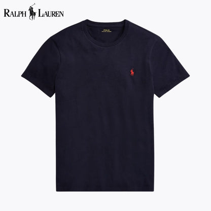 Herren Custom Slim Fit Jersey Rundhals-T-Shirt