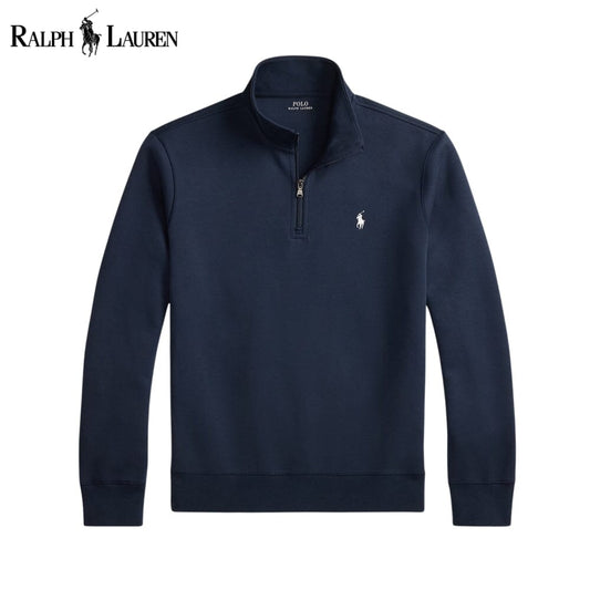 Men's Double-Knit Mockneck Pullover