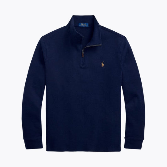 Men's Estate-Rib Quarter-Zip Pullover