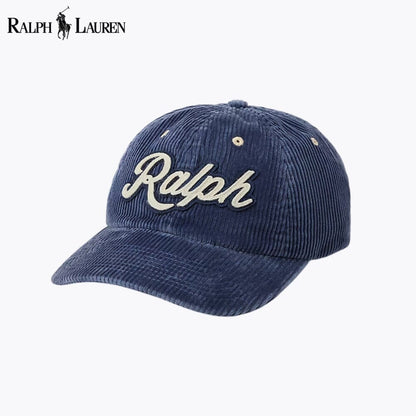 Kord-Ballcap für Herren mit Logo