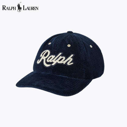 Kord-Ballcap für Herren mit Logo
