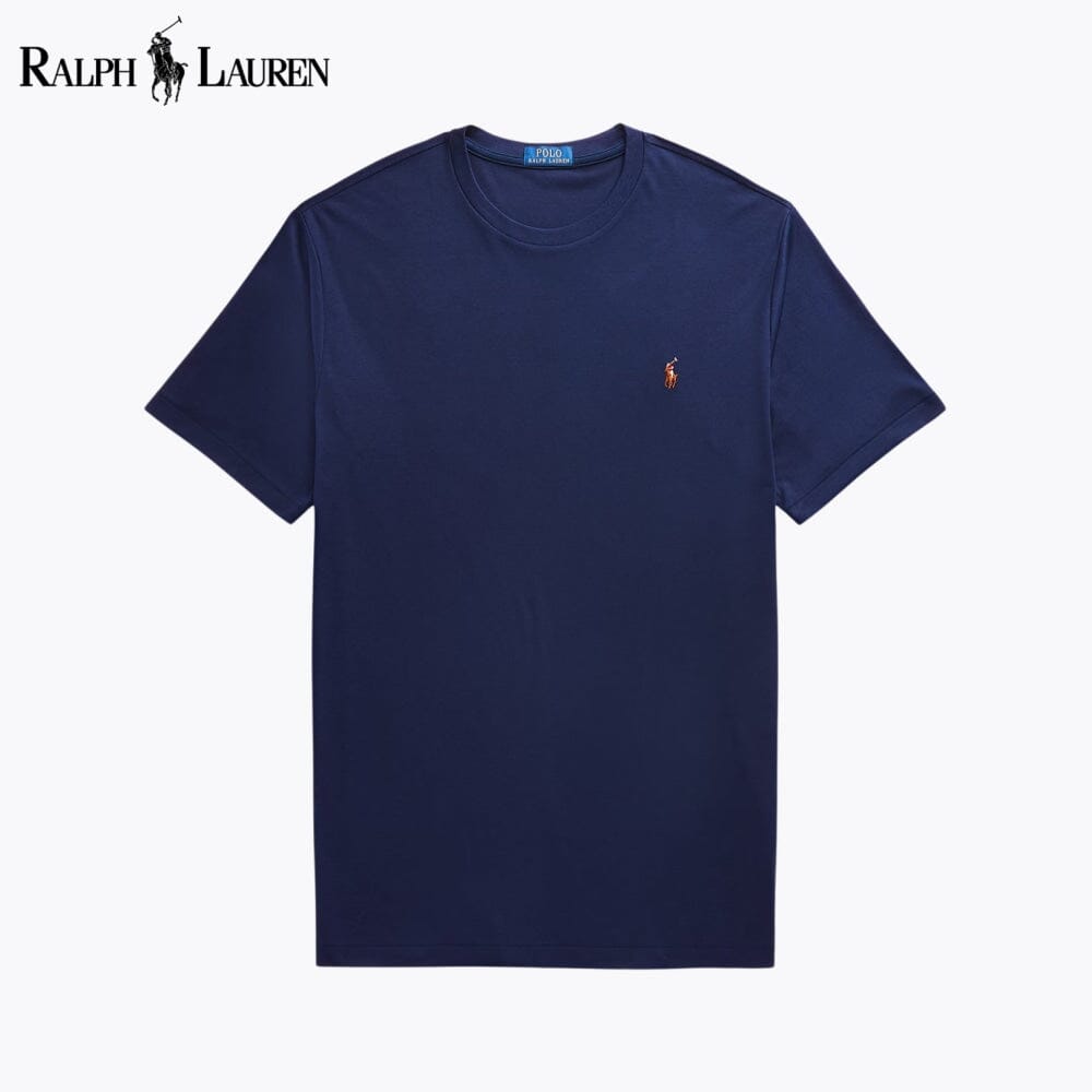 Herren T-Shirt aus weicher Baumwolle mit Rundhalsausschnitt