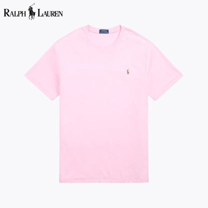 Herren T-Shirt aus weicher Baumwolle mit Rundhalsausschnitt