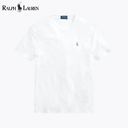 Herren T-Shirt aus weicher Baumwolle mit Rundhalsausschnitt