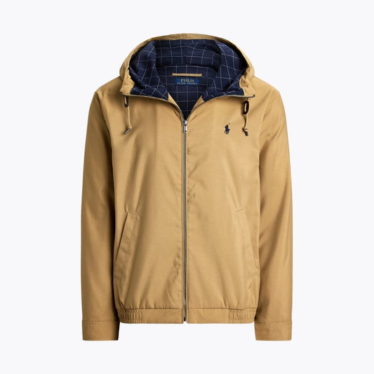 Veste à capuche en sergé pour homme