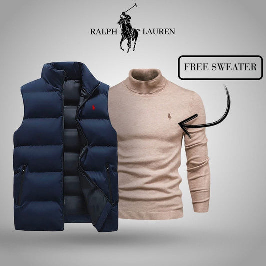Gilet homme + pull exclusif offert (LIQUIDATION)