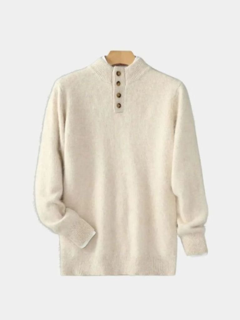 Pullover Kaschmir Luxus Zeitlos Cross & Crown