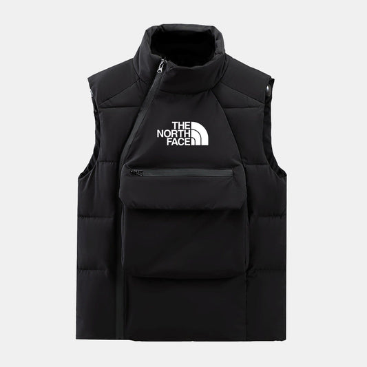 Chandail tricoté torsadé en laine mélangée matelassée TNF