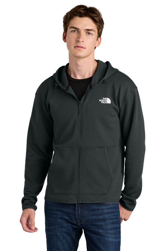 Sweat à capuche zippé en maille double TNF