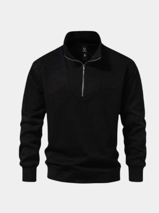 Sweat zippé col à revers Sport - Cross & Crown